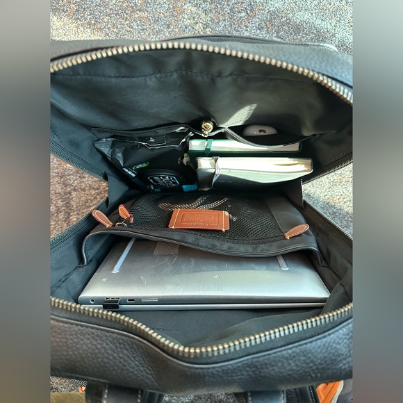 Coach - Black Backpack - Picture 2 of 4